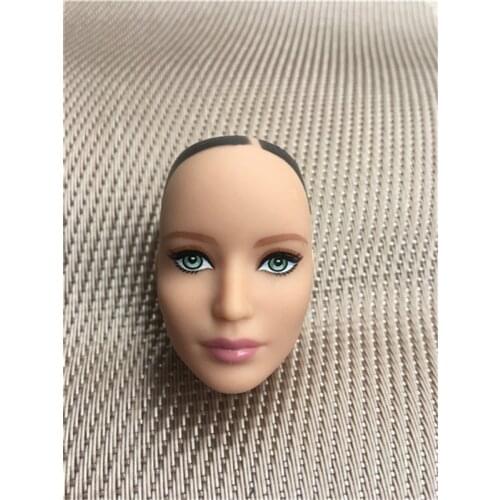 Rare Limited Collection Doll Heads Princess Doll Practice Make Up Bald Head Girl DIY Toys BTS Ken Prince Doll Heads Toy