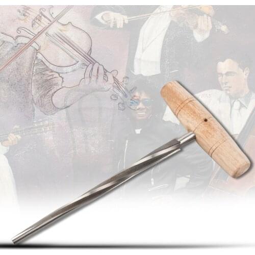MagiDeal Luthier Cutting Tool Violin Peg Hole Reamer for 3/4 4/4 Viola Accs
