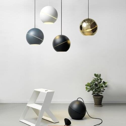 Modern led stone pendant light luminaire suspendu hanging lights pendant lamp pendant lights living room bedroom dining room