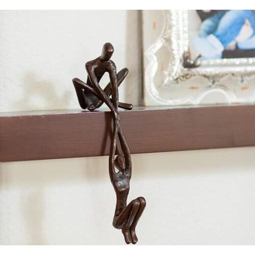 Modern Resin Character Sculpture Figurine Office Shelf Desktop Edge Artwork