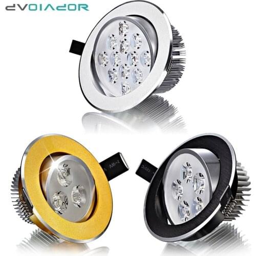 Led Downlight Dimmable 3W 4W 5W 7W Led Recessed Lights Angle Adjustable Spot Led Living Room Bedroom Clothes Store Ceiling Lamp