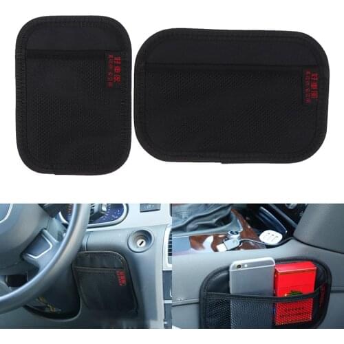 Fabric Car Storage Net Bag Automotive Pocket Multi-use Car Seat Back Organizer