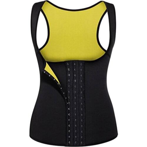 Women Waist Trainer Body Shaper Corset Vest Buckled Chest Breast Binder Belt Weight Loss Corset Top Slimming