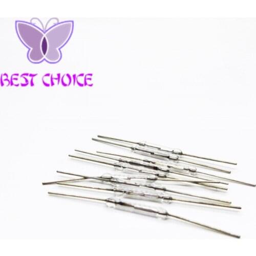 100pcs Reed switch MagSwitch 2 * 14mm Normally open Magnetic induction switch