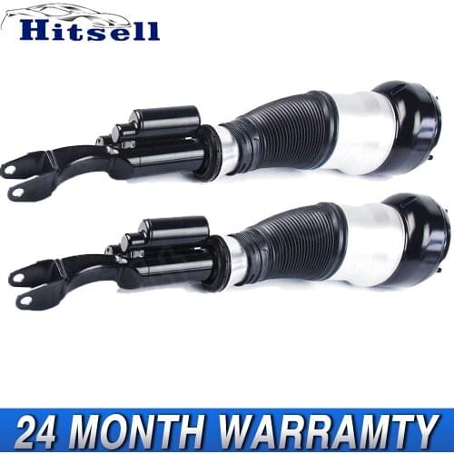 For Mercedes S-Class W222 S350 S400 S500 560 4-Matic Pair Front Air Suspension Spring Strut 2223208213 2223208113