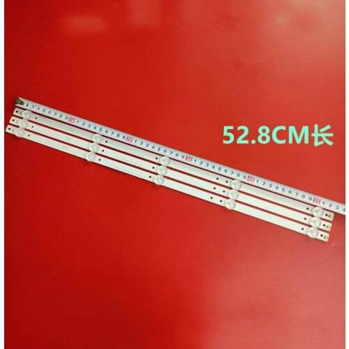 New 15 PCS/lot 5LEDs 530mm LED backlight strip for L2830HD 28C2000B SVJ280A01 REV3 5LED 130402 M280X13-E1-H