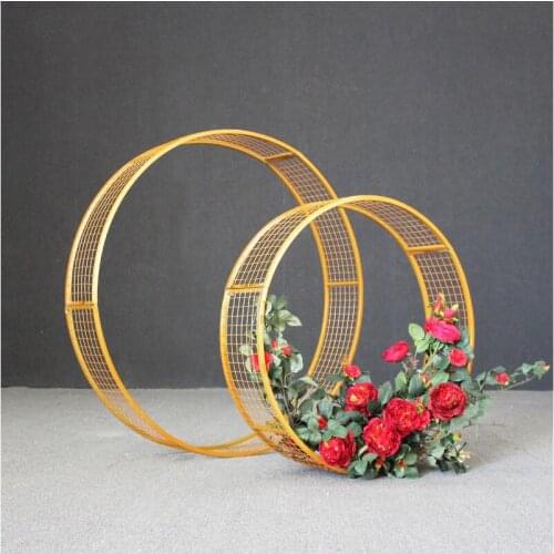 New iron wedding props T stage road leading wedding decoration flower arranging device