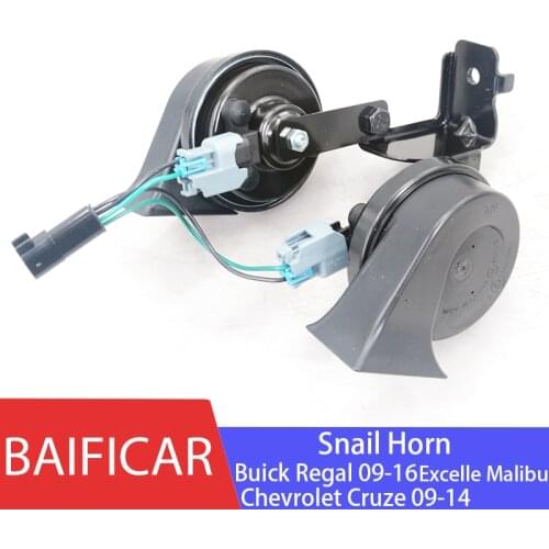 Baificar Brand New Genuine Snail Horn High Low Pitch Tone Note Horn 9073279 For Buick Regal Lacross Chevrolet Cruze Excelle