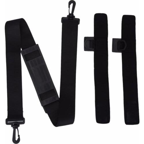 Fishing Rod Carry Nylon Strap Sling Band Adjustable Shoulder Belt Tackle Holder