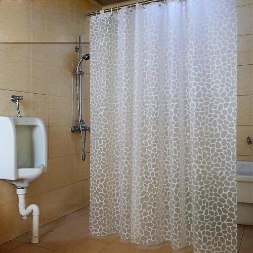 2m Height Bath Show Curtain Shower Home decoration Bathroom Accessories Swimming Pool Personalized Mouldproof Waterproof PEVA