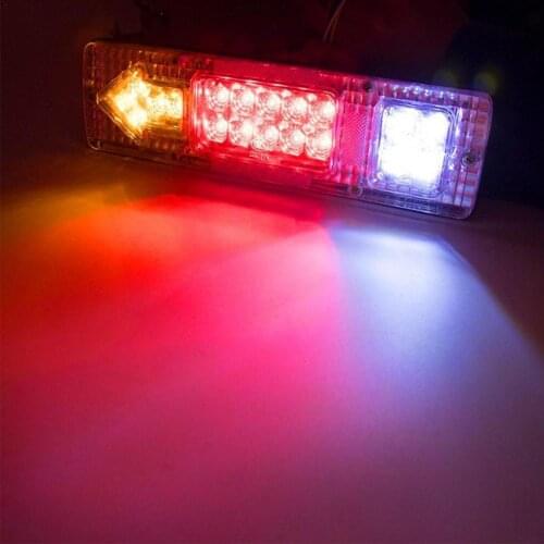 2pcs 12V Electronic LED Arrow Rear Taillights Car Signal Lights And Turn Signals Instead Of Traditional Halogen Light Brightness