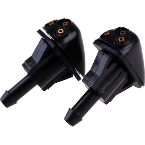 2Pcs Plastic High Quality Windshield Wiper Washer Spray Nozzle