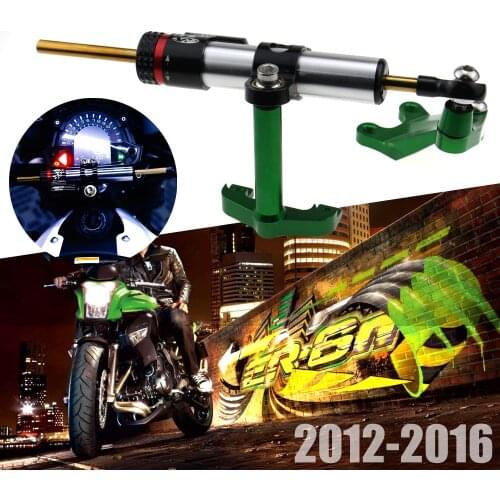 For KAWASAKI ER-6N ER6N ER 6N 2012-2016 Motorcycle Aluminium Steering Stabilizer Damper Mounting Bracket Kit