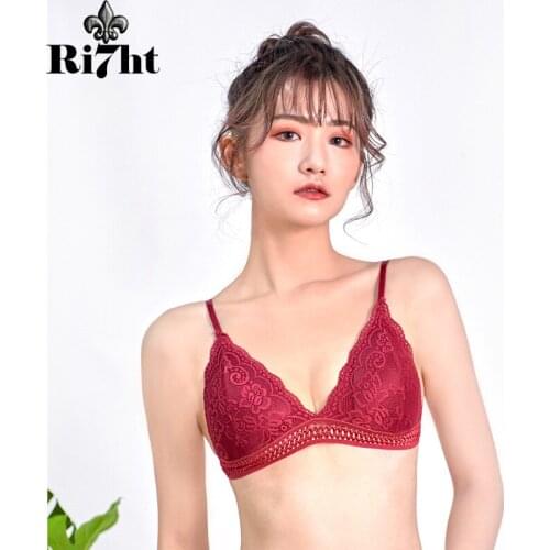 Push-up bra women underwear sexy lingerie seamless lace bra without underwire for women