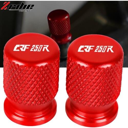 FOR Honda CRF250R CRF250X CRF 250R 250X Motorcycl Wheel Tire Valve Stem Caps CNC Airtight Covers Aluminum Protector Accessories