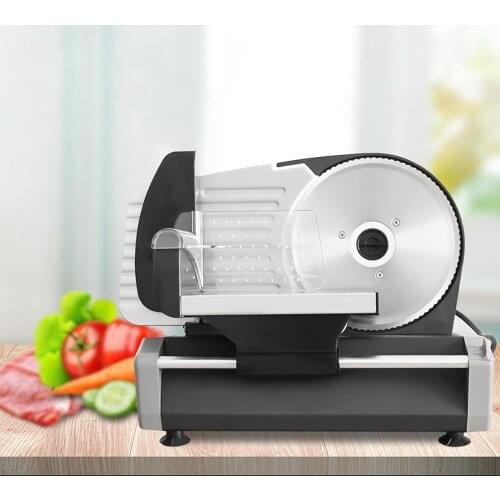 Electric Stainless Steel Slicer Household Beef And Mutton Meat Slices, Fruits And Vegetables, Toast, Adjustable Thickness