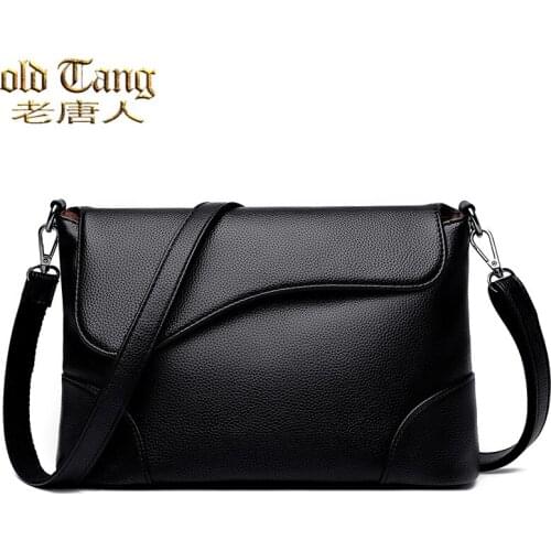 OLD TANG Fashion Luxury PU Leather Handbags Women Shoulder Crossbody Bags for Women 2020 Designer Small Flap Messenger Bag