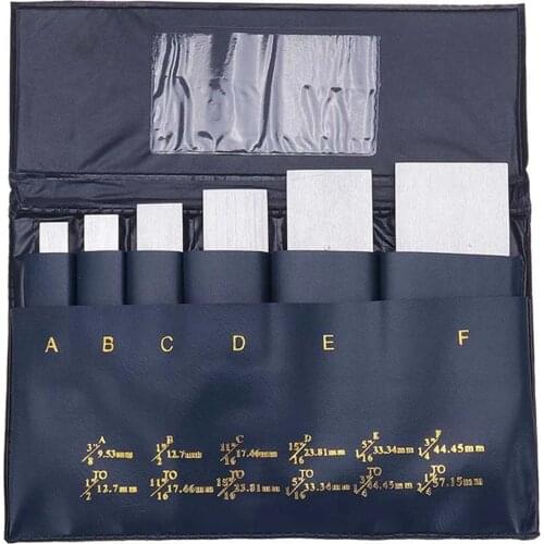 The 6 Pair Adjustable Precision Parallel Set Length range from 1-3/4"to 5".For layout, inspection, stop work, set-up, etc