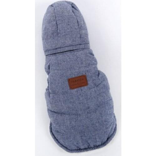 2016 new pet dog cat warm soft jackets removable clothes doggy autumn winter overcoat puppy coats costume dogs cats outwear 1pcs