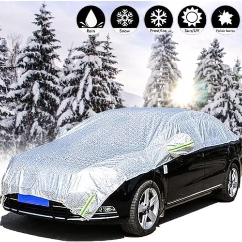 New Hot-selling Car Sun Visor Car Protective Cover Windshield Sun Visor Ice Crystal Half Cover Sun Visor Car Accessories Deliver