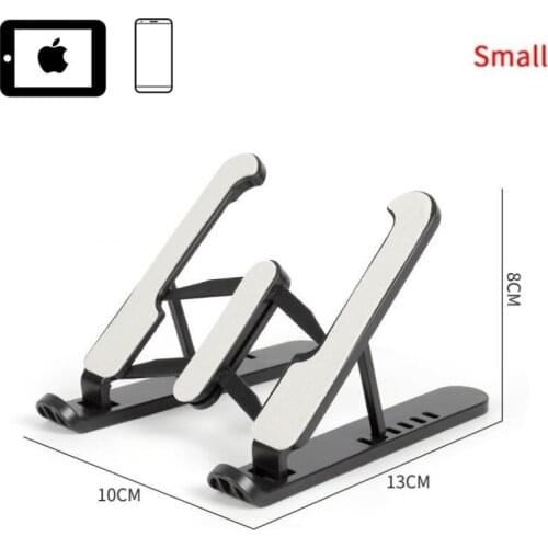 Phone Tablet Stand Height Adjustable Stand Black