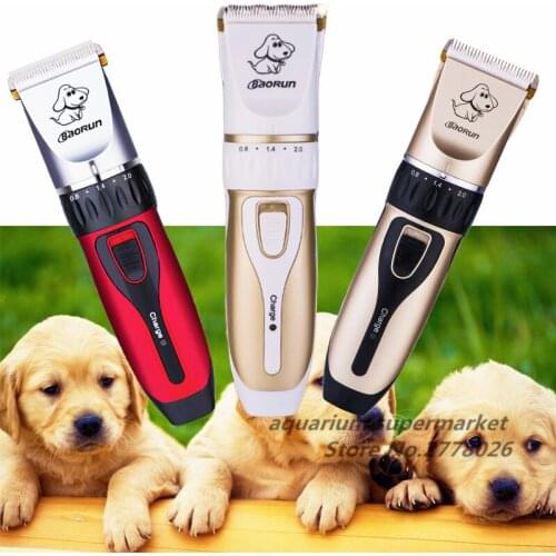 Professional Rechargeable Pet Cat Dog Hair Trimmer Electrical Dog Hair Clipper Grooming Shaver Pets Haircut Machine