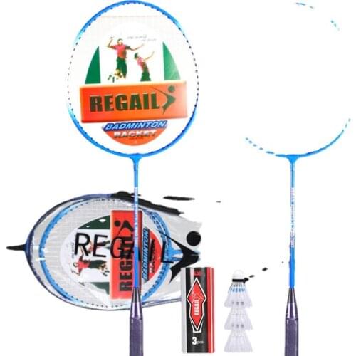 7007 badminton racket with ball badminton racket combination set practice racket badminton racket wholesale