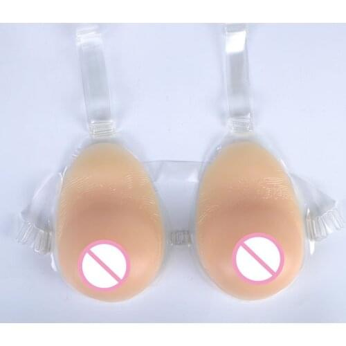 New New Free Shipping 1400g To 1600g Transsexual Hot Hot Sexi Boobs Silicone Rubber Breast Enhancer Shemale Chest Prosthesis