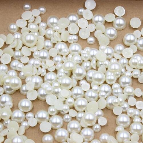 Mixed Sizes ABS immitation pearls decoration for Scrapbooking Paper Crafts Card Making