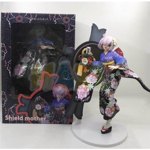 Fate/Grand Order Mash Kyrielight New Year Kimono Ver. Figure Model Toy New 25cm