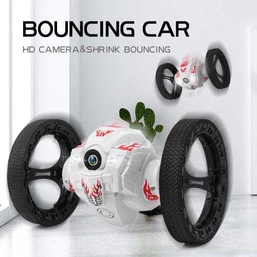 Smart wifi control skill jumping toy car