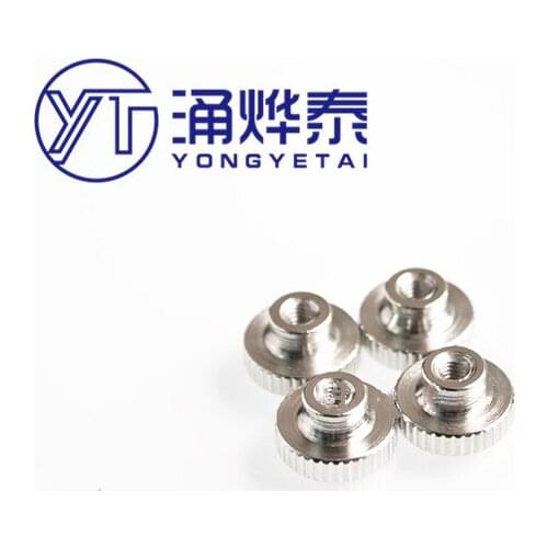 YYT 10PCS 3D printer accessories heating bed adjustment nut M3 hexagon screw nut