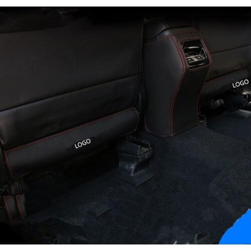 Rear Seat Protective Anti-Kick Pad Mat For Subaru Forester 2013 14 15 16 17 18 2019 AB389