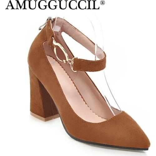 2021 New Plus Big Size 33-45 Black Beige Yellow Zip Fashion Sexy High Heel Spring Autumn Lady Shoes Women Pumps D1190