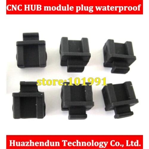10pcs SFP-B CNC HUB optical digital switch module interface module plug waterproof soft silicone dust cover Stopper