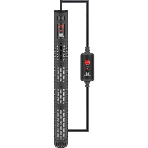 Aquarium Heater Temperature Controller Fish Tank LCD Digital Display Heating Rod Constant Temperature Accessories SUNSUN 500W