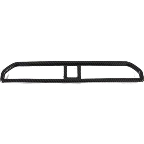 For Kia K7 Cadenza Premire 2020 2021 Accessories Car Interior Carbon Fiber Air Conditioning Console Panel Cover Trim Car Styling