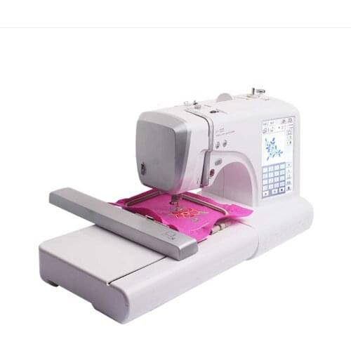 INNE Electric Sewing Machine Embroidery Computerized Automatic Portable Domestic Small Electric LCD Touch Screen Multifunction