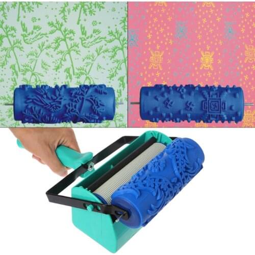 Double Color Wall Decoration Paint Painting Machine For 7 Inch Roller Brush Tool 667A