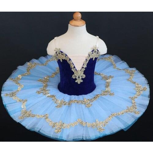 Blue professional ballerina ballet tutu for child children kids girls women adults ballerina party ballet dance costumes girls