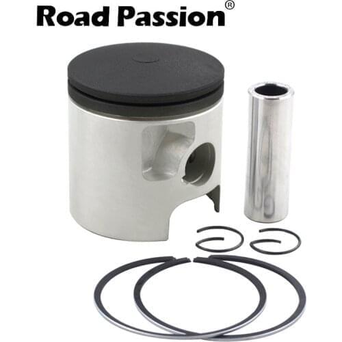 Road Passion Motorcycle 56mm 56.25mm 56.5mm 57mm Piston Ring Kit For Kawasaki KDX125 KDX 125 1990 1991 1992 1993 1994 1995-1999