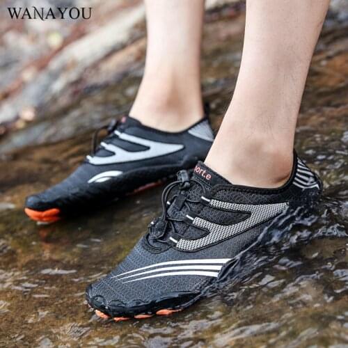 Outdoor Sports Backwater Aqua Shoes,Fast Dry Non-slip Beach Diving Swimming Shoes,Breathable Mountaineering Amphibious Shoes