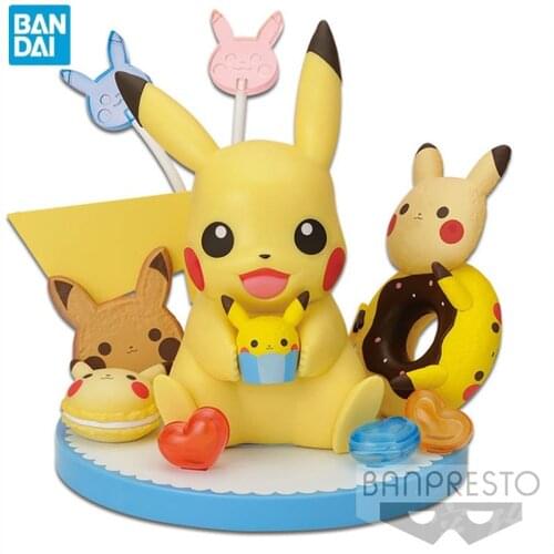 BANDAI Original Pokemon MegaHouse GEM EXTrainer Anime Ho-Oh Lugia Pikachu Finished product Model Toys Children Gift