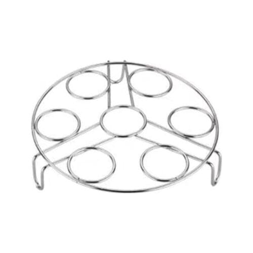 1 PACK Diameter 17.4 cm, 304 Stainless Steel Wire Egg Steamer Racks Basket Stand for Pressure Cooker Instant Pot for Home