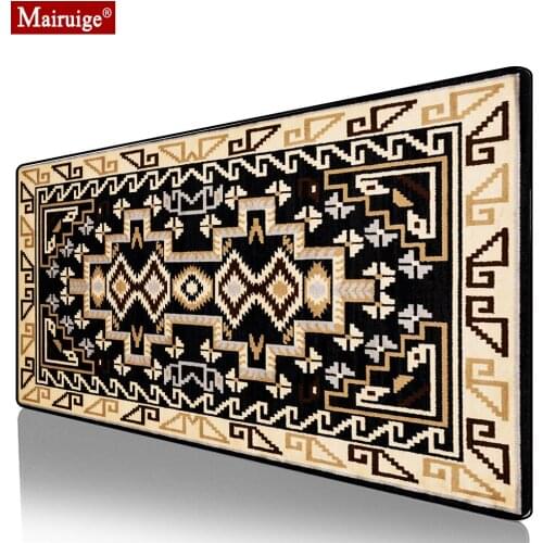 Bohemian Persian Rug Mouse Pad XXL Gamer Desk Mat Home Decoration Large Keyboard Pad Gaming MousePad for Laptop Table Pads