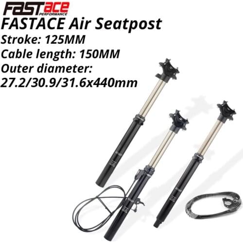 FASTace mountain bike pneumatic lifting seat tube hydraulic line control telescopic mountain bike bicycle seat tube seatpost