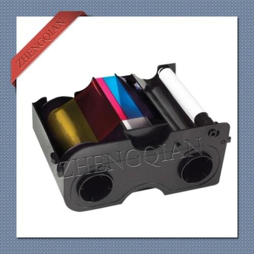 Fargo45000 YMCKO full color ribbon for DTC1250e card printer update to 45500 YMCKO