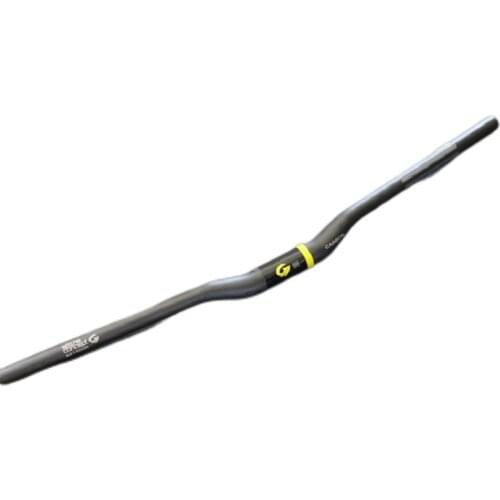 ASIACOM Full Carbon Fiber Bicycle Straight Handlebar/Swallow Handlebar 31.8mm Yellow Standard mtb Handlebar Riding Part