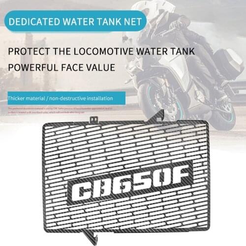Motorcycle Radiator Guard For HONDA CB650F 2014-2016 Grille High Quality Honeycomb Hole Type Water Tank Net Cover