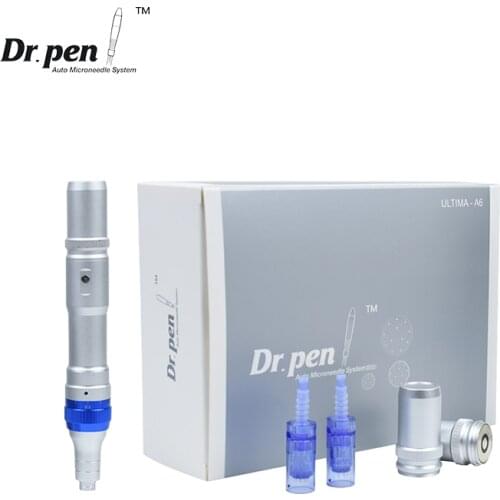 Doctor Pen A6 Authentic Dr. pen Ultima A6 Microneedling pen Derma Auto Pen Derma Rolling for Face and Body